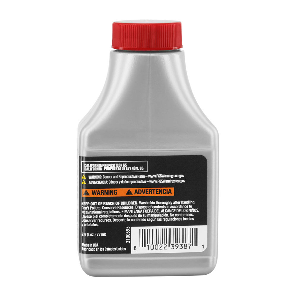 Photo: 2.6oz Full Synthetic 2 Cycle Oil
