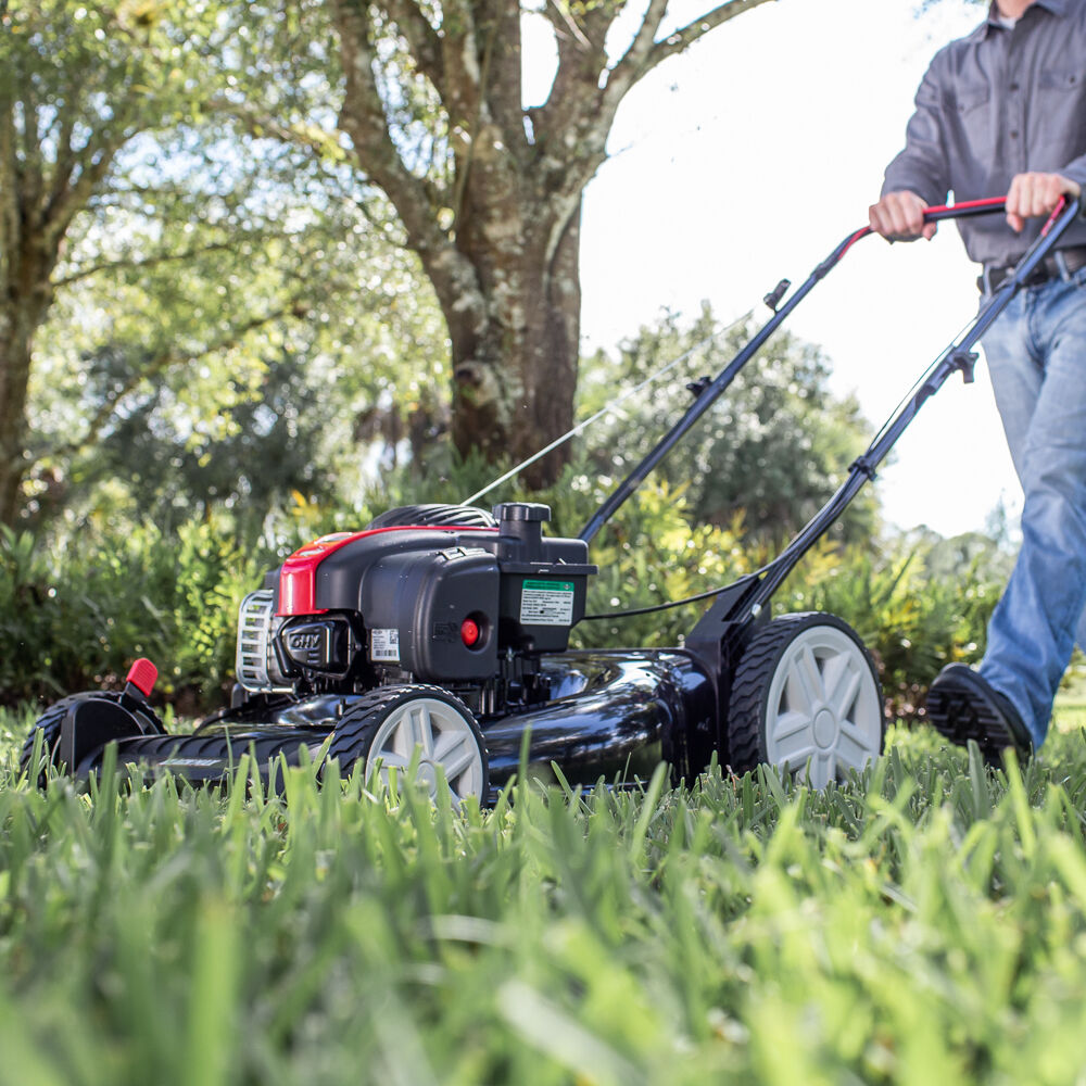 Push cylinder online mower